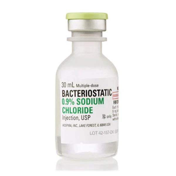 Bacteriostatic Saline 30mL